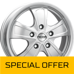 MEGA WHEELS FERRERA 6 HYPER SILVER