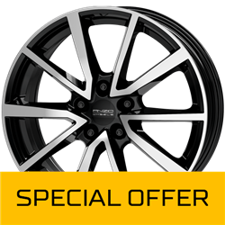 Anzio Vec Black front polished