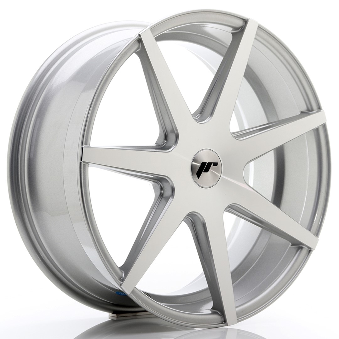 JR WHEELS JR20 Silver Machined Silver Machined