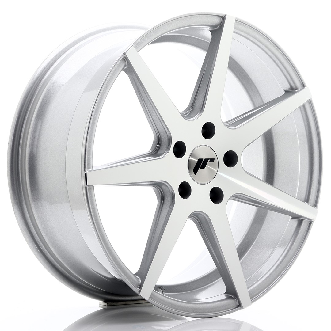JR WHEELS JR20 Silver Machined Face Silver Machined Face
