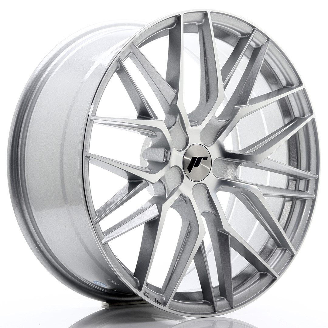 JR WHEELS JR28 Silver Machined Silver Machined