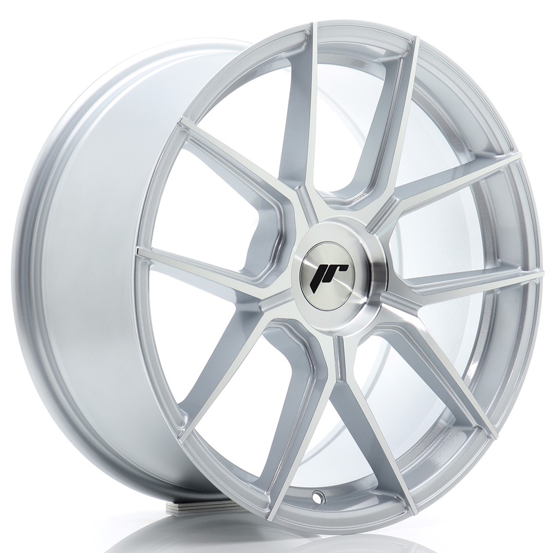 JR WHEELS JR30 Silver Machined Silver Machined
