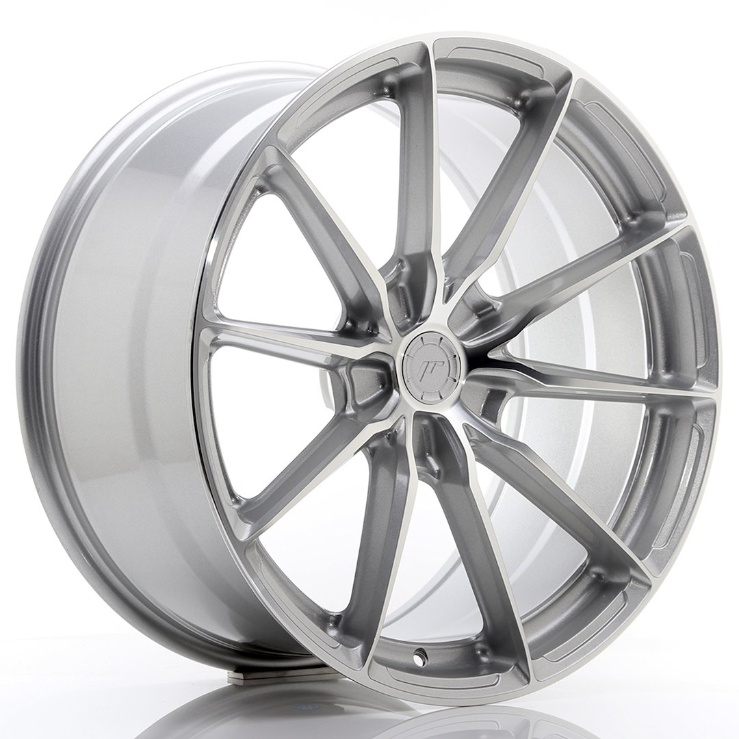 JR WHEELS JR37 Silver Machined Face Silver Machined Face