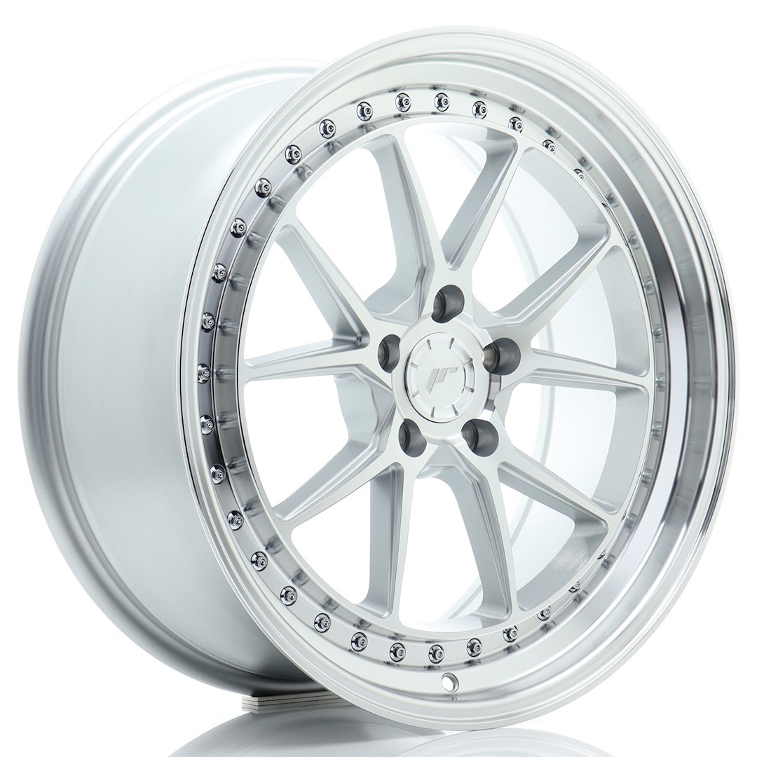 JR WHEELS JR39 Silver Machined Face Silver Machined Face