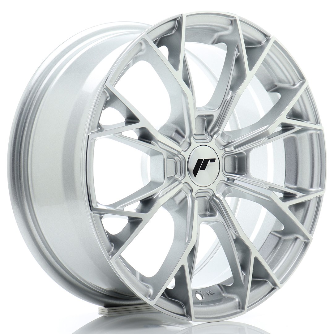 JR WHEELS JR49 Silver Machined Silver Machined
