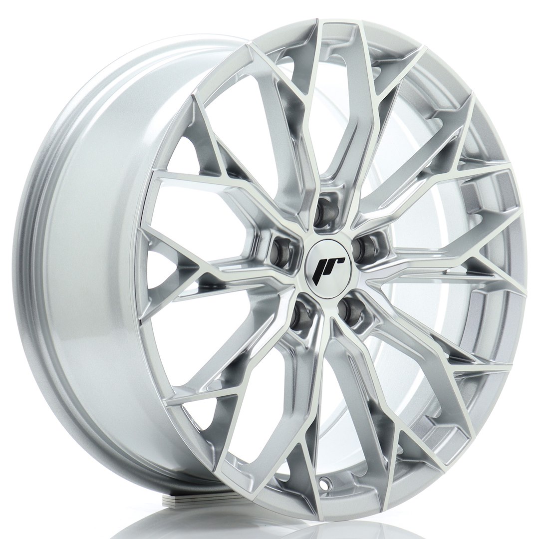 JR WHEELS JR49 Silver Machined Face Silver Machined Face