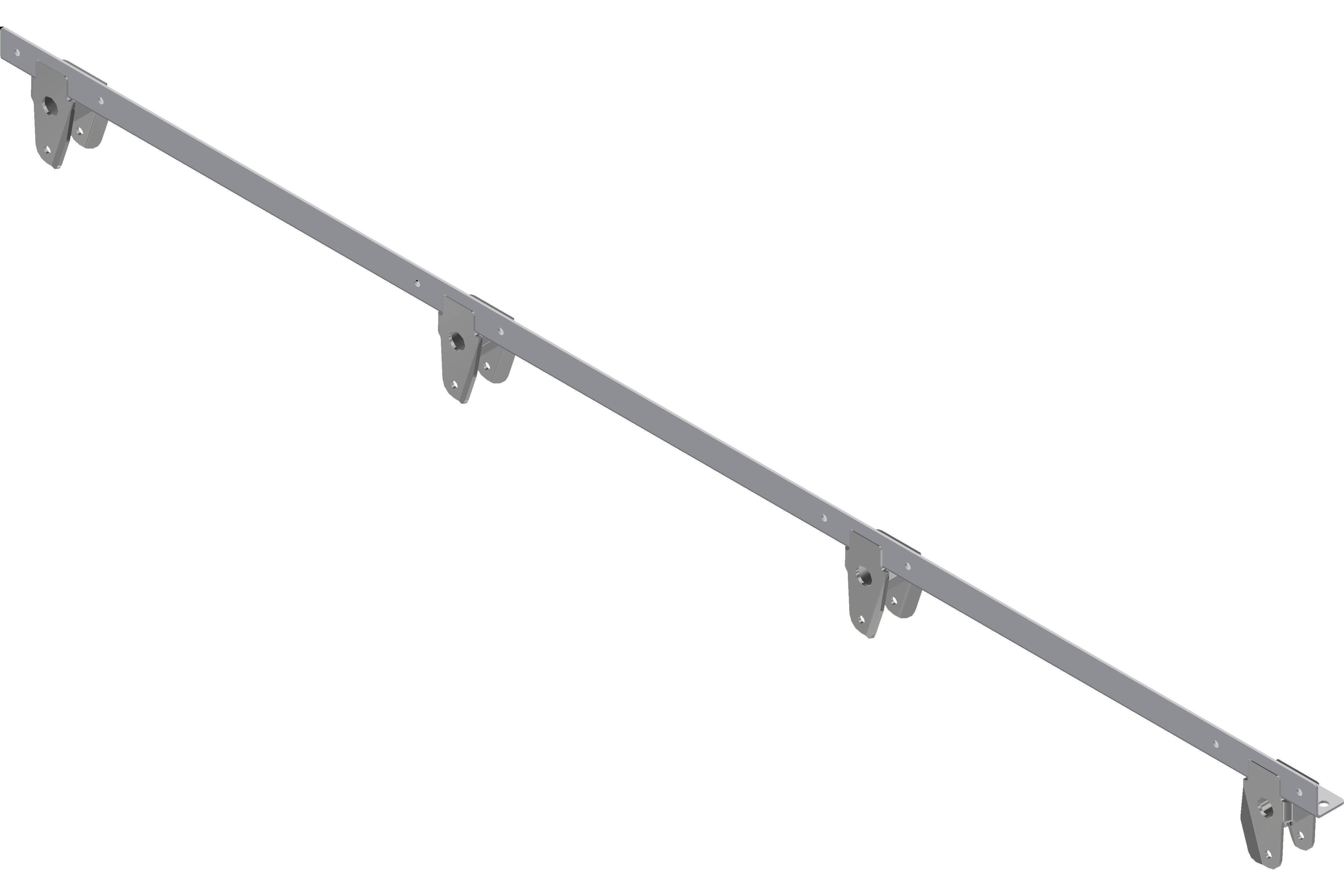 Bladfjederkonsol 3-akslet, højre, X5/X6