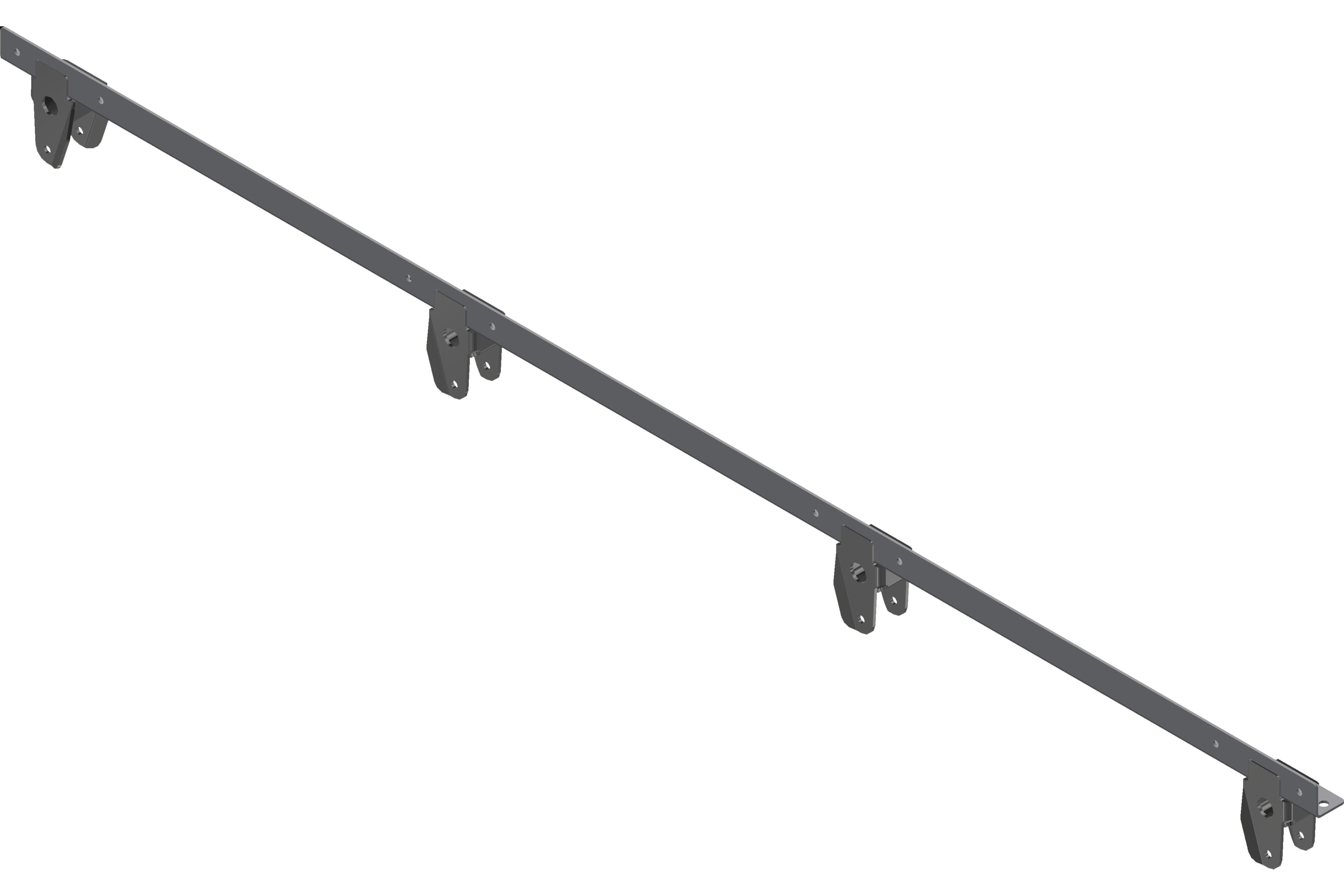 Bladfjederkonsol 3-akslet, venstre, X5/X6