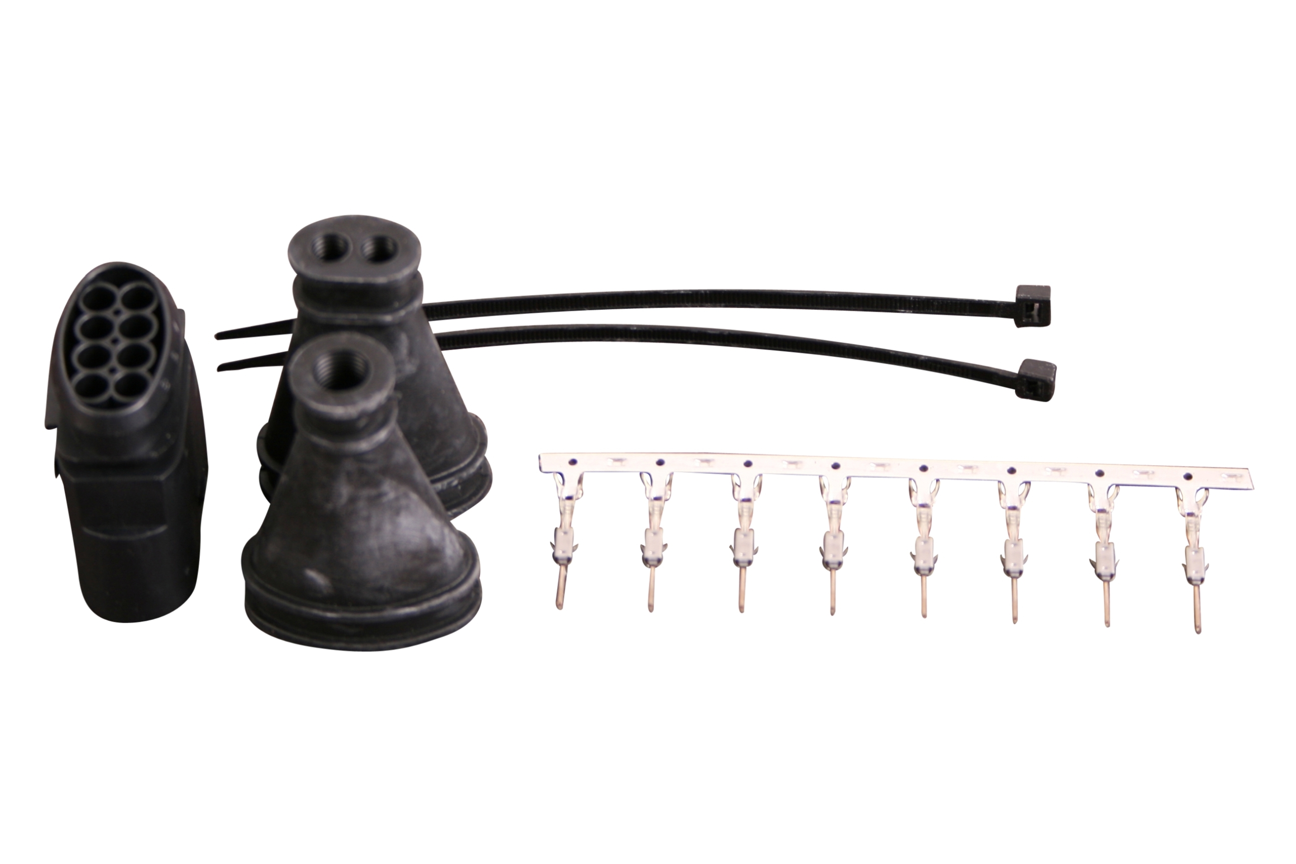 LED forbindelsesstik 8-polet, hanstik