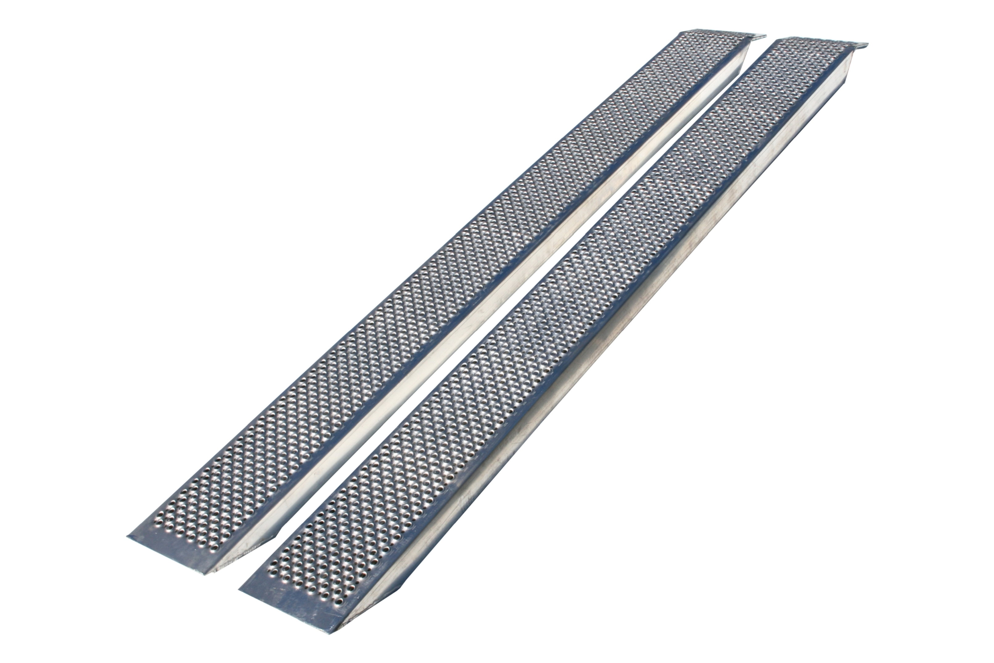 Køreramper alu 2500 x 260 mm, lige, 4000 kg