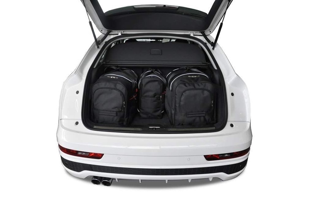 Se AUDI Q3 2011-2018 CAR BAGS SET 4 PCS hos Dækbutikken - Dæk og Fælge