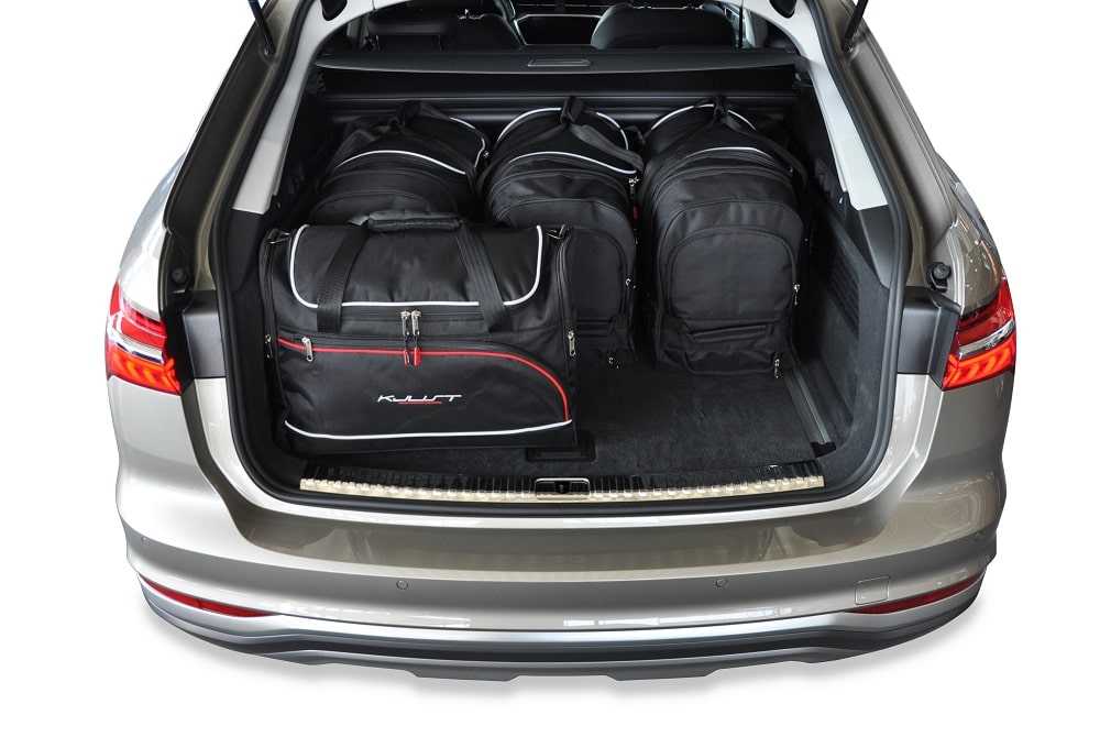 Billede af AUDI A6 AVANT 2018+ CAR BAGS SET 5 PCS hos Dækbutikken - Dæk og Fælge