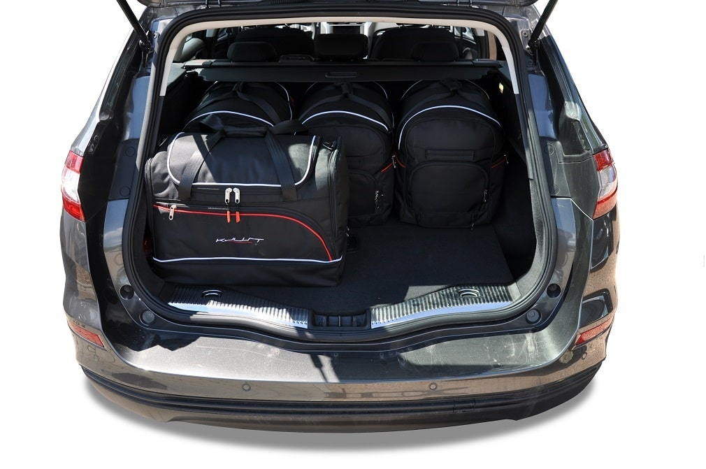 Se FORD MONDEO KOMBI 2014-2021 CAR BAGS SET 5 PCS hos Dækbutikken - Dæk og Fælge