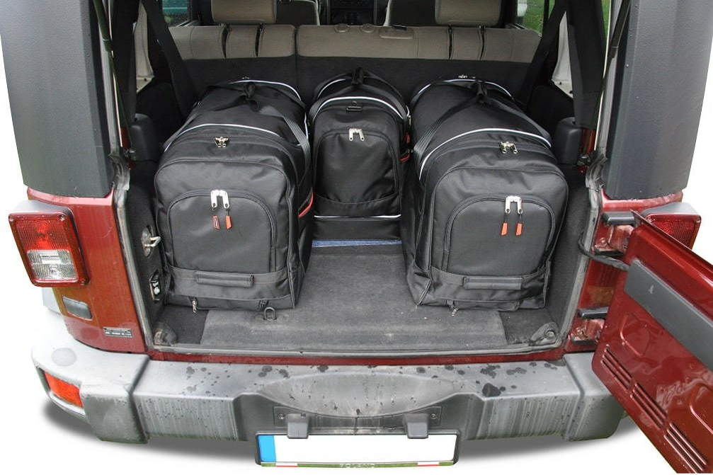 Billede af JEEP WRANGLER 2007-2018 CAR BAGS SET 4 PCS hos Dækbutikken - Dæk og Fælge