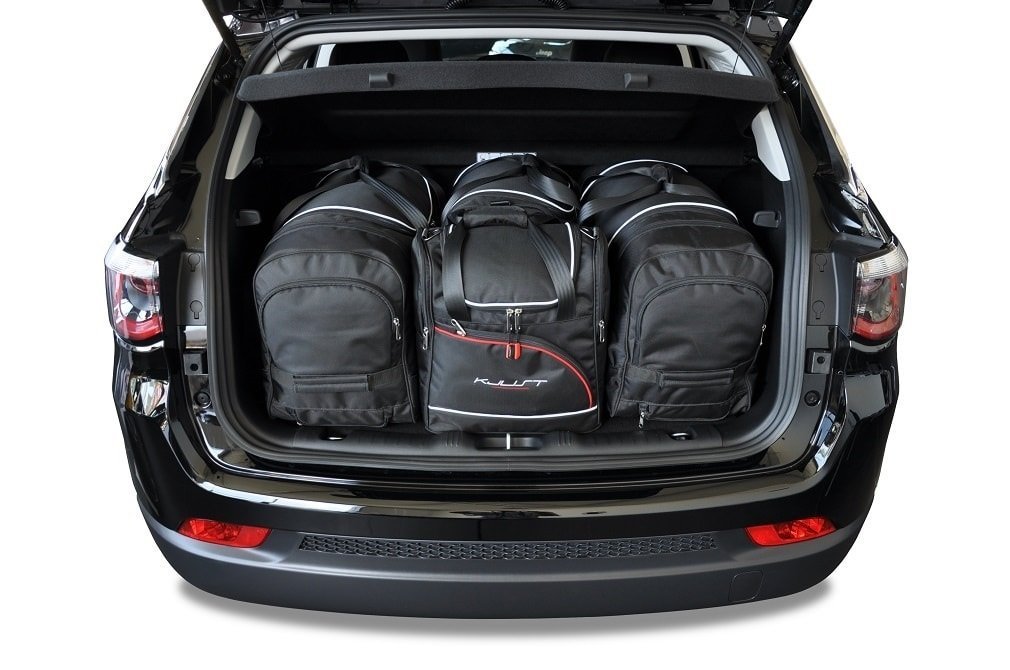 Billede af JEEP COMPASS PHEV 2020+ CAR BAGS SET 4 PCS hos Dækbutikken - Dæk og Fælge
