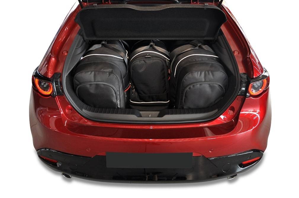 Billede af MAZDA 3 HATCHBACK 2018+ CAR BAGS SET 4 PCS hos Dækbutikken - Dæk og Fælge