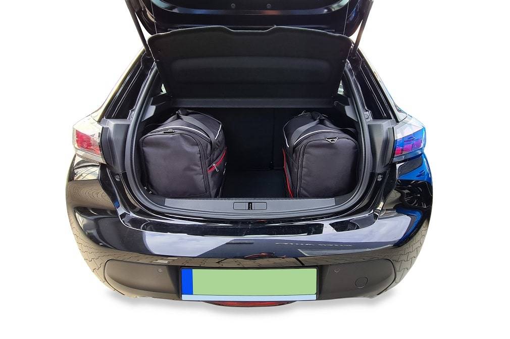 PEUGEOT e-208 2019+ CAR BAGS SET 3 PCS