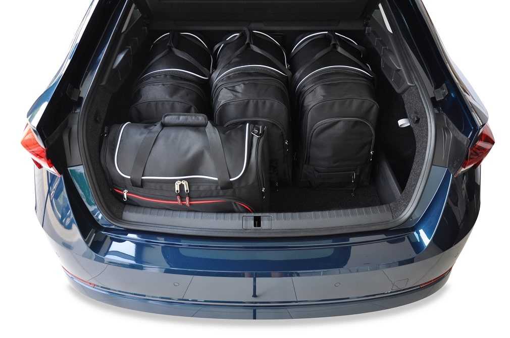 SKODA OCTAVIA LIFTBACK 2020+ CAR BAGS SET 5 PCS