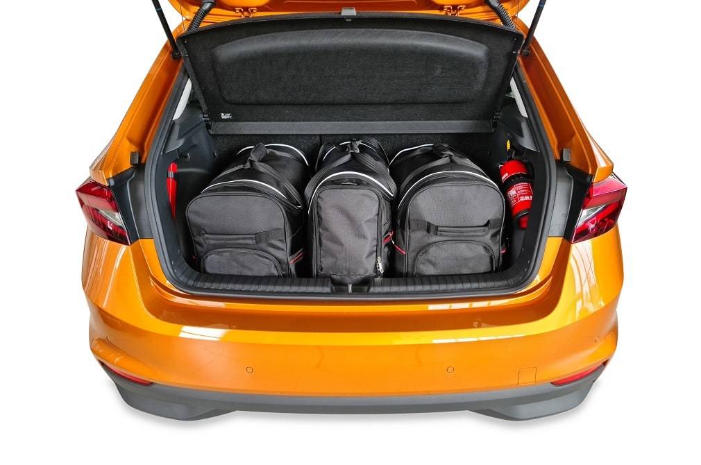 Billede af SKODA FABIA HATCHBACK 2021+ CAR BAGS SET 3 PCS hos Dækbutikken - Dæk og Fælge