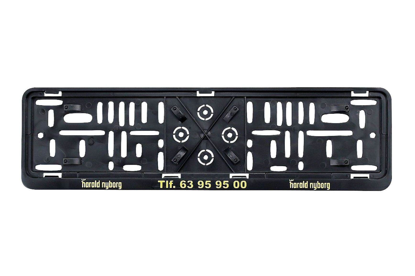 Nummerpladeramme m/logo HN