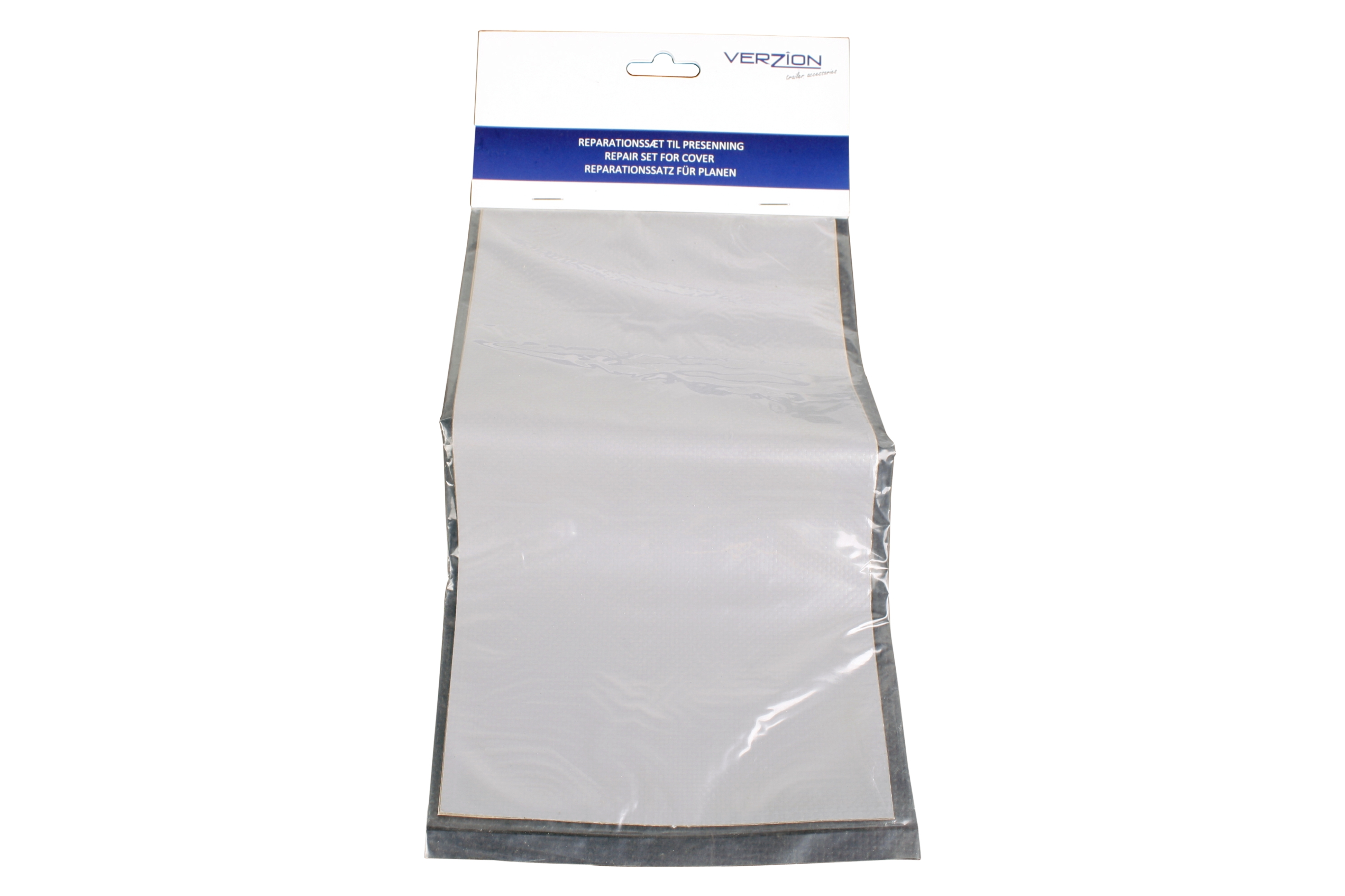 Reparationssæt til presenning lys grå