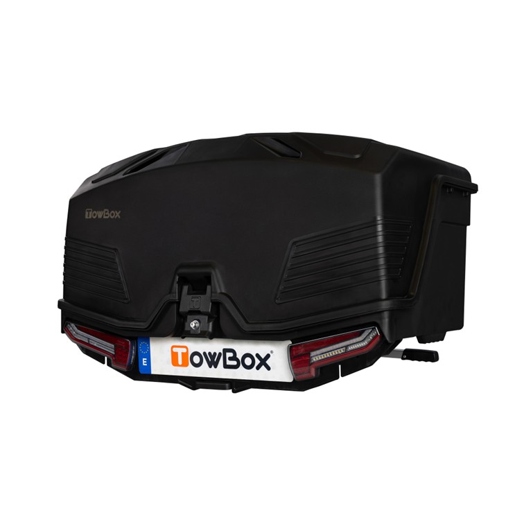 TowBox Alpha Urban Black Anhængerboks Nyeste generation af