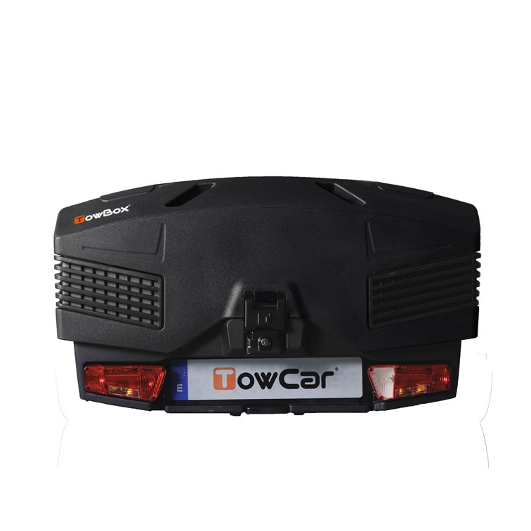 TowBox EVO Urban Black | Premium bagageboks til anhængertræk