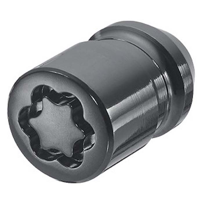 Mcgard låsemøtrik m12x1.50 kegle sort