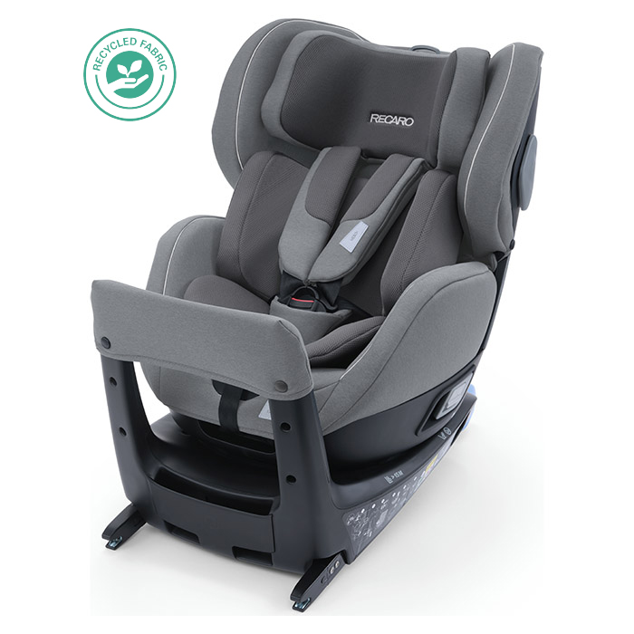 Se Recaro autostol Salia i-Size Prime Silent Grey hos Dækbutikken - Dæk og Fælge