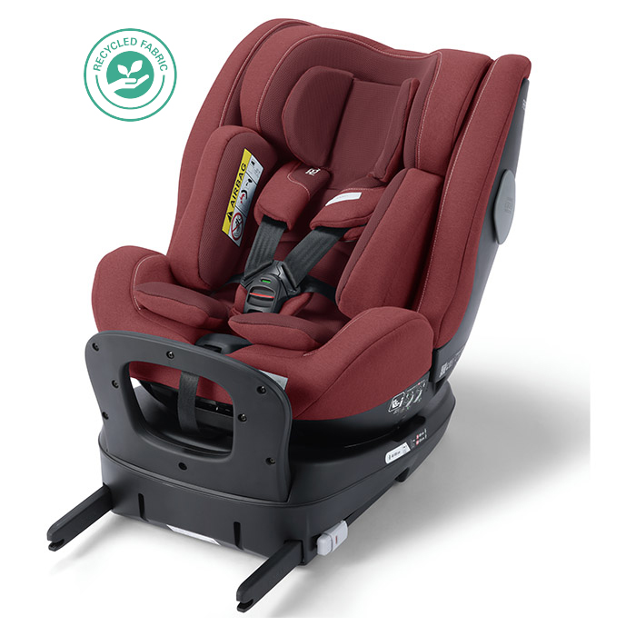 Se Recaro autostol Salia 125 i-Size Iron Red hos Dækbutikken - Dæk og Fælge