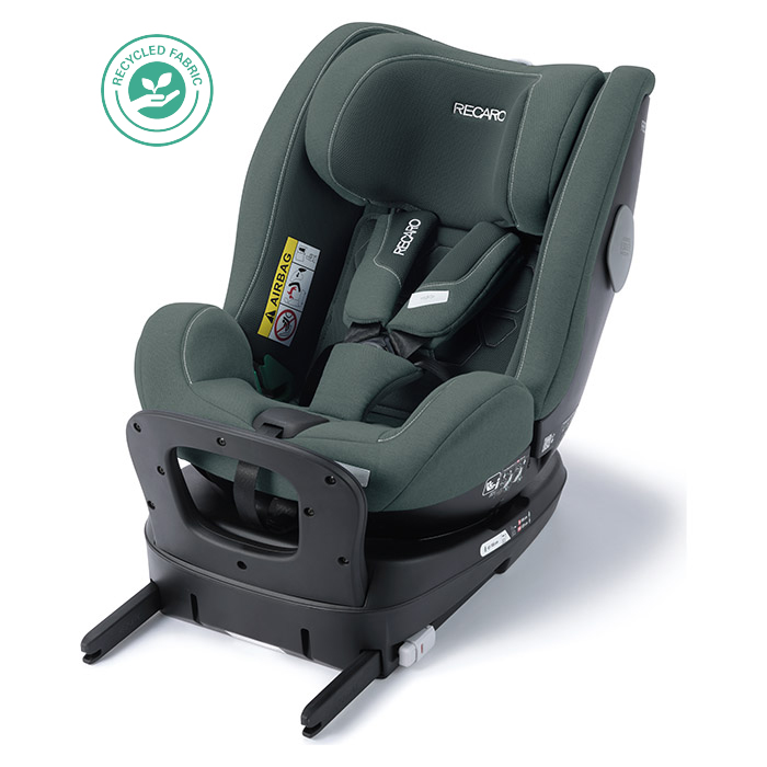 Se Recaro autostol Salia 125 Kid i-Size Mineral Green hos Dækbutikken - Dæk og Fælge