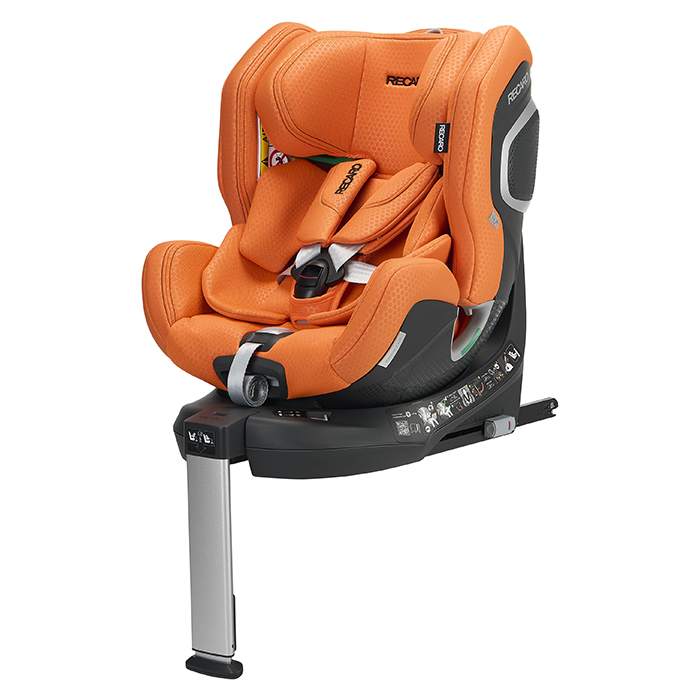 Recaro Autostol Xenon 1 Kid Orange R129 61-125 Cm billede