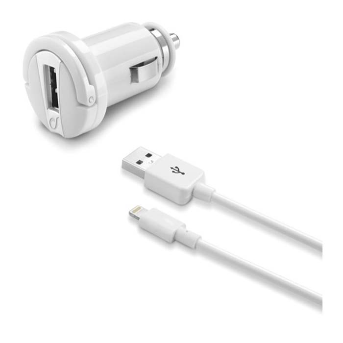 Cellularline 12-24V laderkit, Lightning, Fast Charge