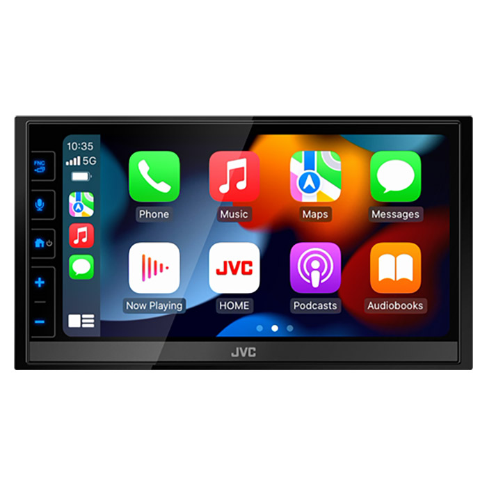 Se JVC KW-M785DBT Appradio Apple Carplay og Android Auto hos Dækbutikken - Dæk og Fælge