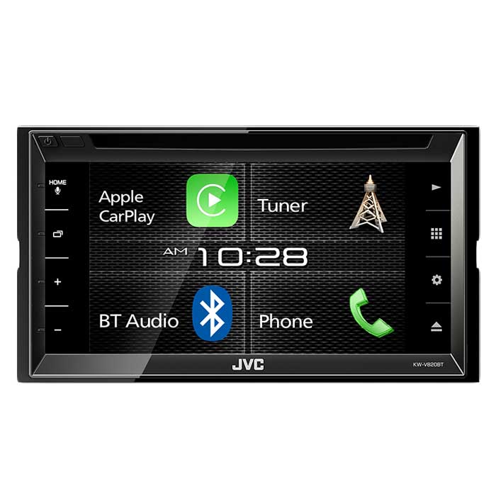 Billede af JVC KW-V820BT 2-DIN cd/rds tuner, bluetooth hos Dækbutikken - Dæk og Fælge