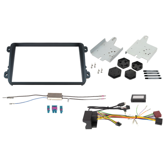 Billede af 2-DIN 8" Mont kit f. VW m/hvidt display hos Dækbutikken - Dæk og Fælge