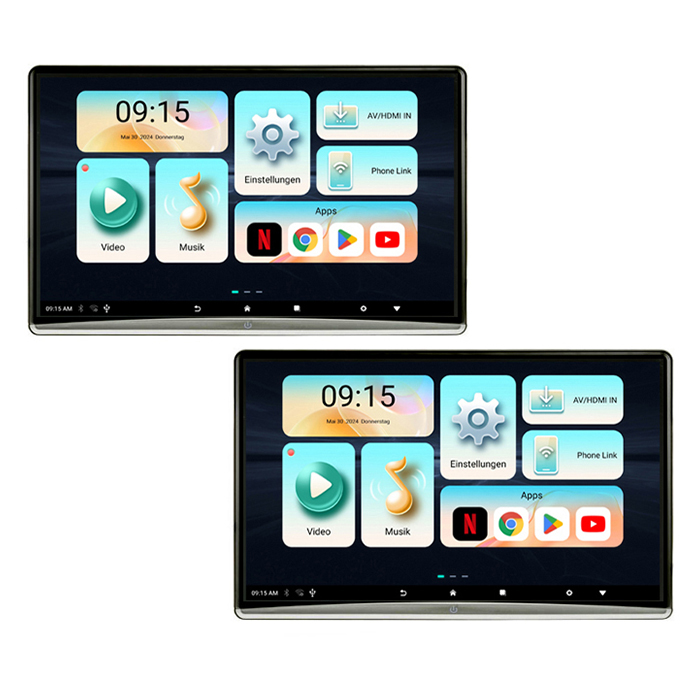 Ampire sæt med to 12,4" skærme Android billede