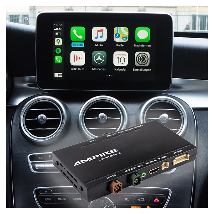 Se Android Auto og CarPlay Adapter Mercedes S-Klasse 09-13 hos Dækbutikken - Dæk og Fælge
