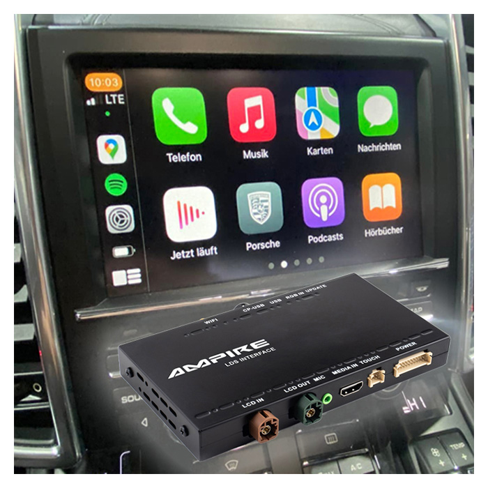 Se CarPlay Adapter PCM3.0 Boxster, Cayman m.fl hos Dækbutikken - Dæk og Fælge