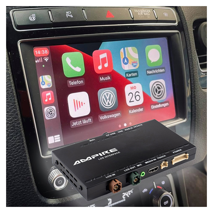 Se Android Auto og CarPlay Adapter Touareq (7P) 6.5" 10-18 hos Dækbutikken - Dæk og Fælge