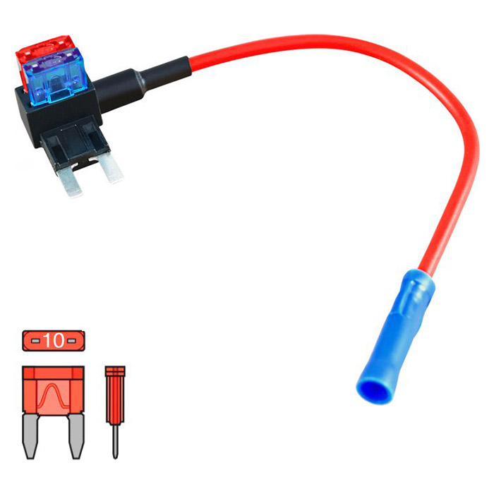 Billede af Ampire Tap til Mini ATO-sikring 10A (ACS)