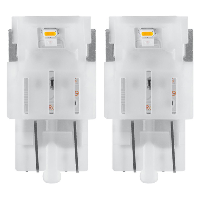 Osram LED Pære Gul W21-5W - 2 stk.