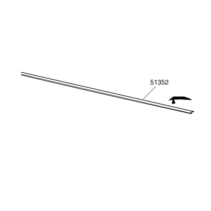 Thule gummeliste antihyl 1550 mm