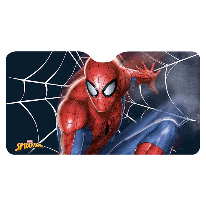 Billede af Disney solskærm forude Spiderman 130x70cm