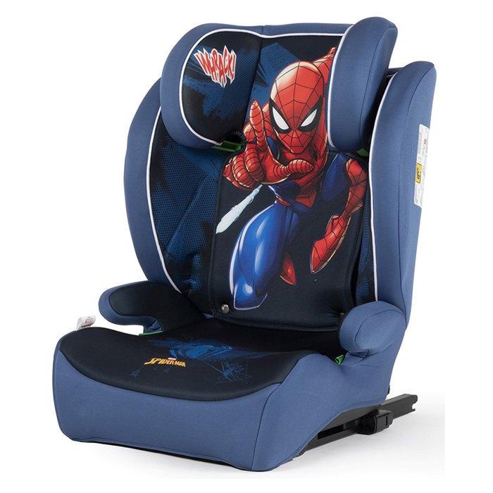 Disney Isofix Selepude Med Ryg Spiderman 105-150cm R129