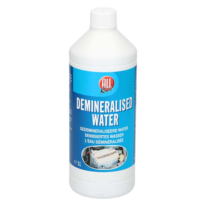 Se Allride demineraliseret vand, 1 ltr. hos Dækbutikken - Dæk og Fælge