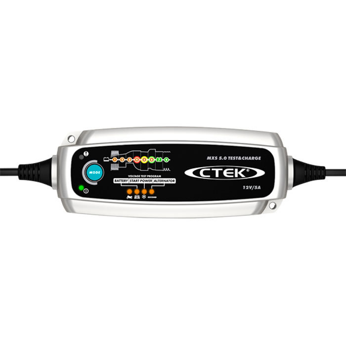 Se CTEK lader multi MXS 5.0 Test og Charge hos Dækbutikken - Dæk og Fælge