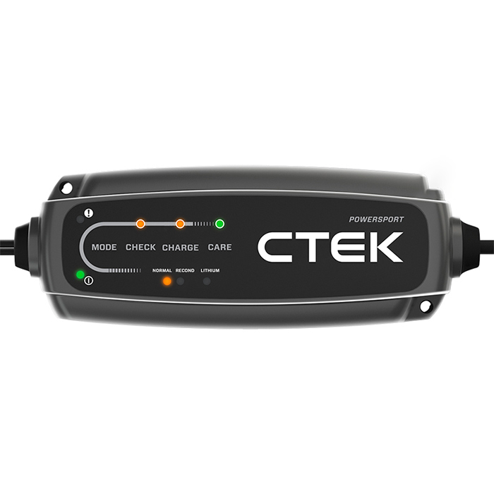 Se Ctek lader CT5 Powersport EU Lithium og LA batterier hos Dækbutikken - Dæk og Fælge