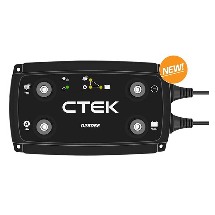 Se CTEK batterilader D250SE hos Dækbutikken - Dæk og Fælge