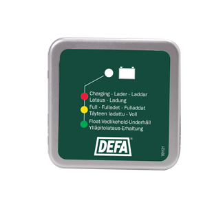 Se Led display for 1 x 7a /15a DEFA charger hos Dækbutikken - Dæk og Fælge